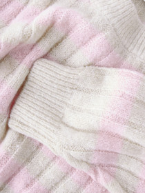 NAME IT Striktrøje Ditte Buttercream Pirouette